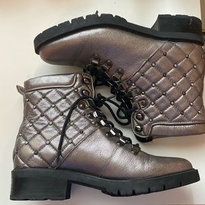 Metallic Marc Fisher boots